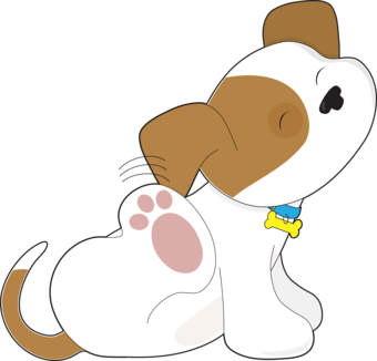 Cute Dog Clipart - Puppy Dog Clipart