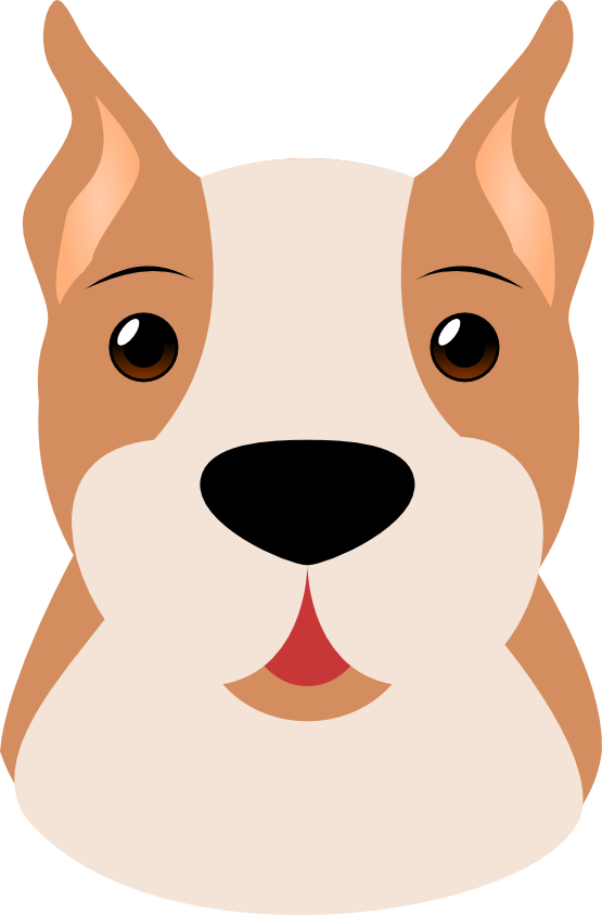 Cute Dog Face Clipart #1 - Dog Face Clip Art