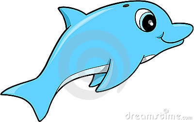 Cute Dolphin Clipart Clipart  - Dolphins Clipart