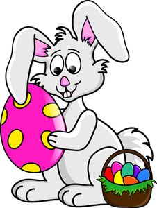 cute easter bunny clipart .