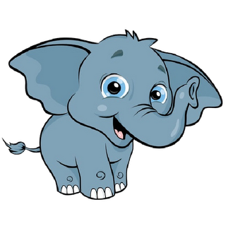 Cute Elephant Clipart Clipart - Baby Elephant Clipart