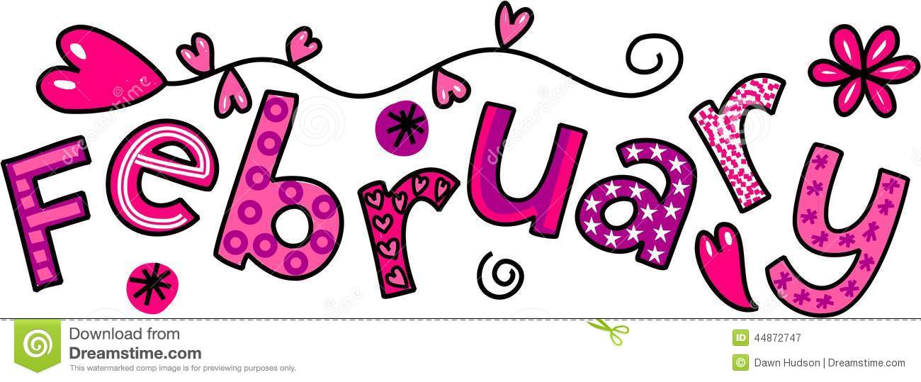 Cute February Clipart. For The Month Of February