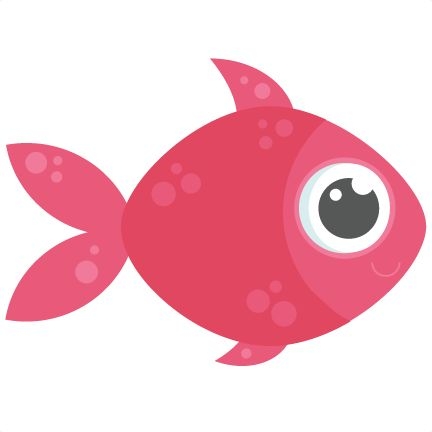 Fish ClipArt Set, Colorful Cu