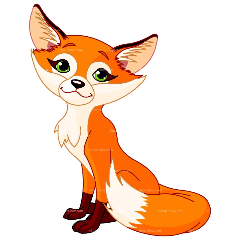 Cute Fox Clipart Clipart Pand - Clip Art Fox