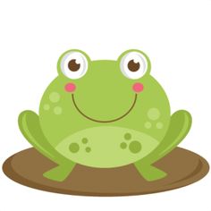 Cute Frog Clipart. Frog Crafts Coloring Pages .
