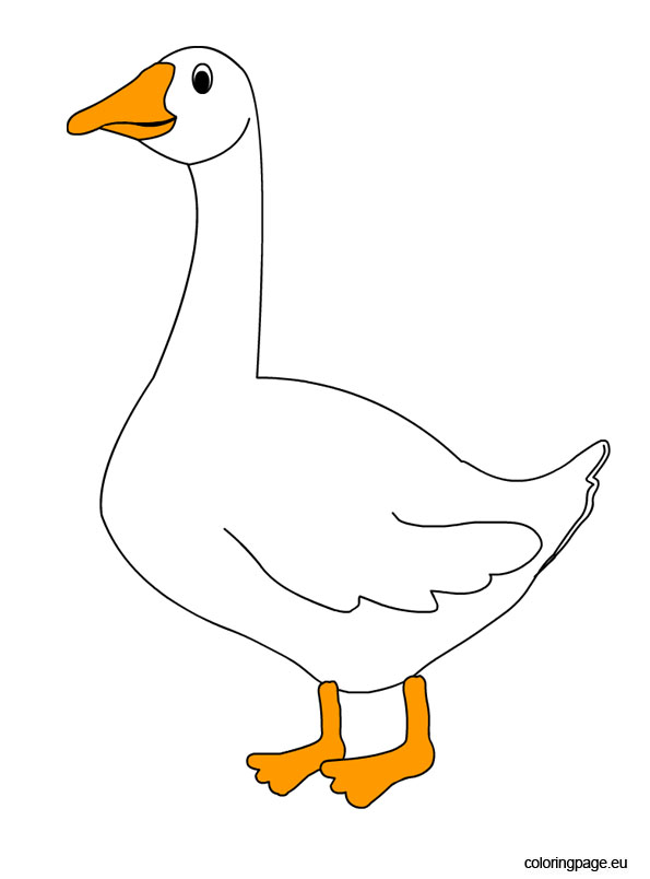 Cute Goose Clipart