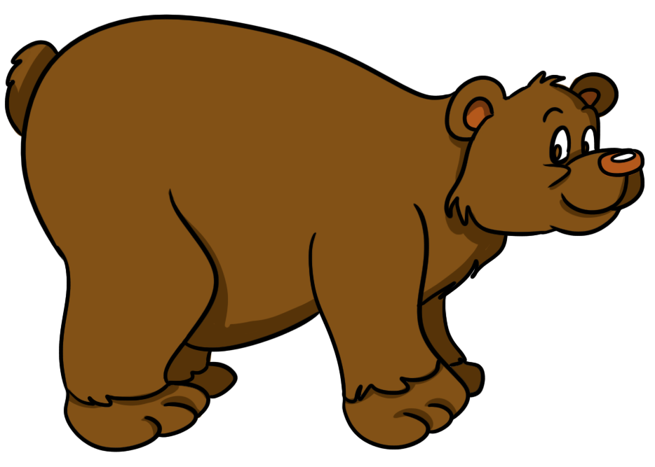 Cute grizzly bear clipart - C - Grizzly Bear Clipart