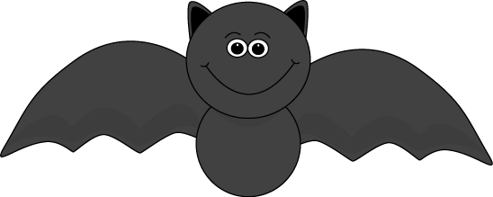 Cute Halloween Bat - Bat Clipart