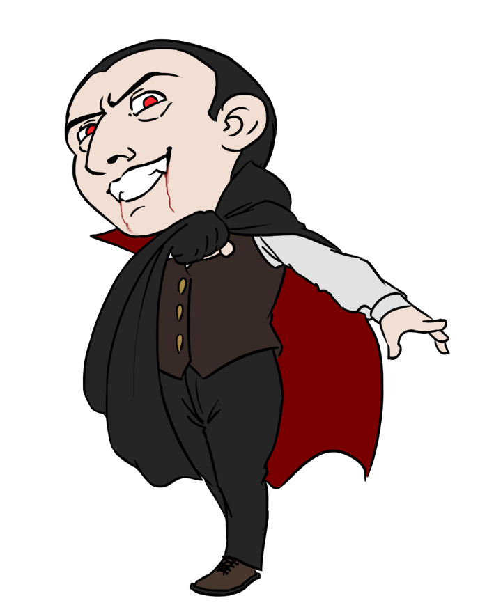 Count Dracula Stock Illustrat