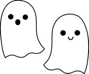 Cute Halloween Ghost Clip Art - Clipart Ghost