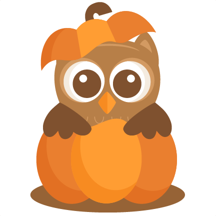 Cute Halloween Pumpkin Clip Art Free u0026middot; Large Owl In Pumpkin2 Png