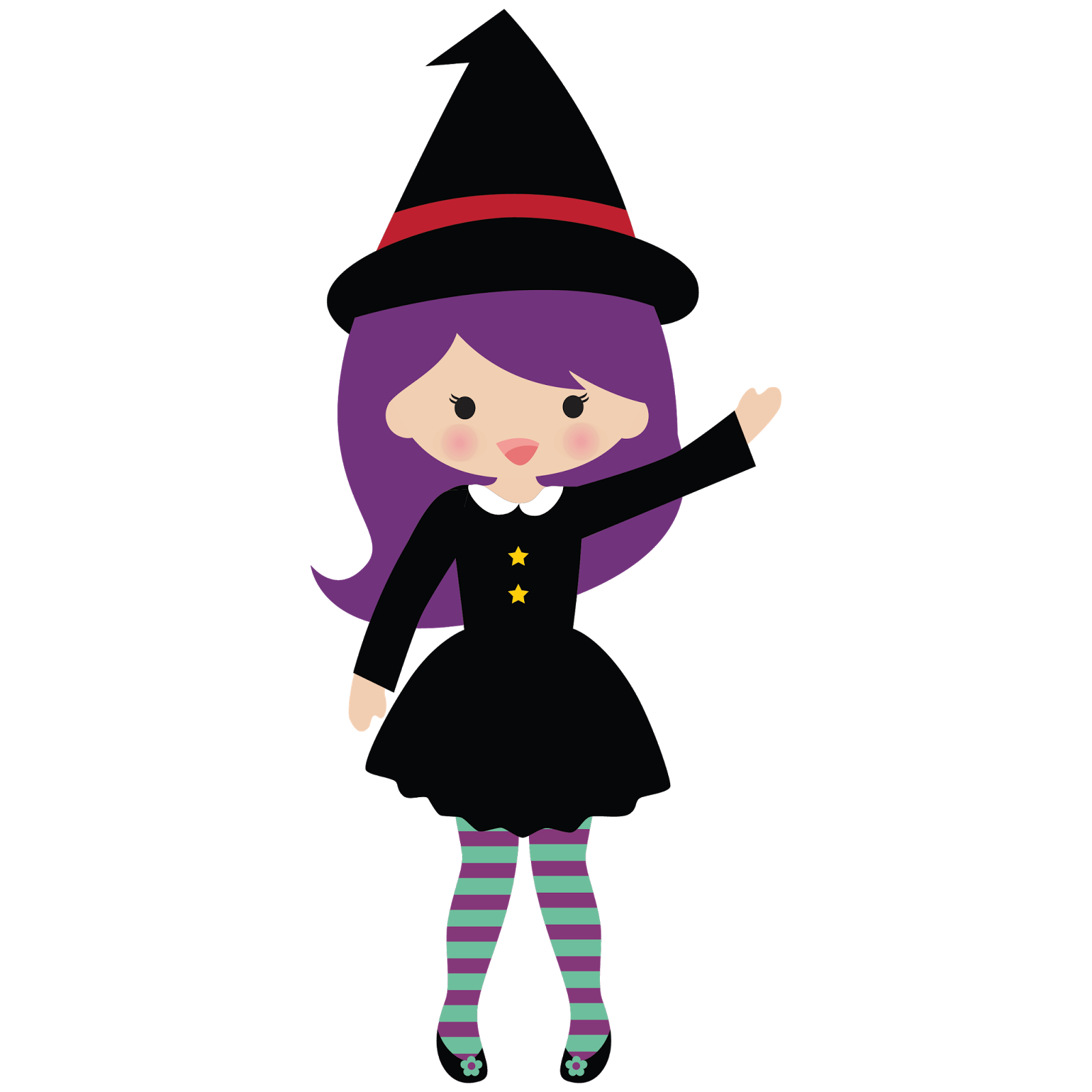 Cute halloween witch clipart  - Cute Witch Clipart