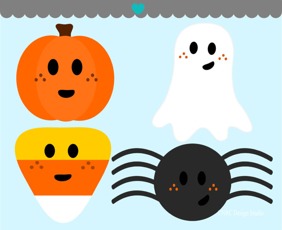 Free Cute Halloween Clipart. 