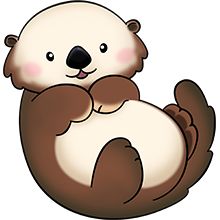 ... Cute Images Of An Otter Clipart ...