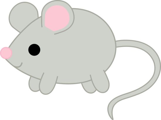 cute mice clip art | Cute Gray Mouse 2 - Free Clip Art