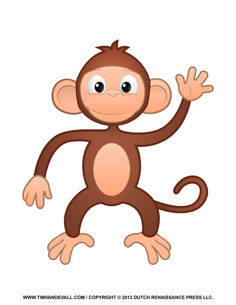 Cute Monkey Clip Art Swinging Monkey Clipart Monkey Clipart Jpg