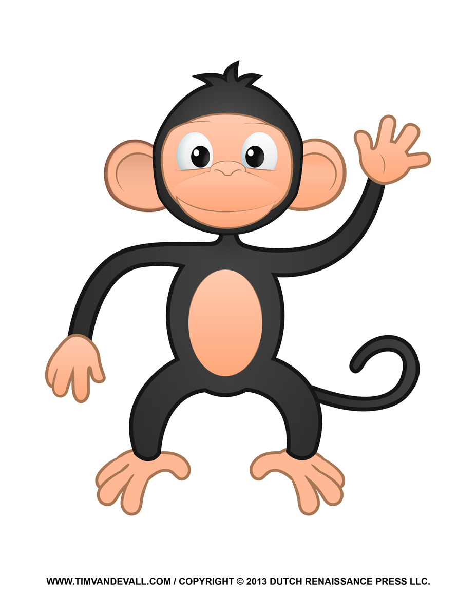 Cute Monkey Clipart - Cute Monkey Clip Art