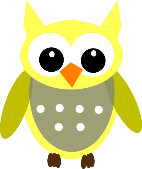 Cute Owl On Tree Clipart Clip - Cute Owl Clip Art Free