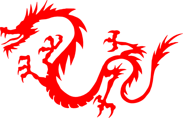 Red Chinese Dragon