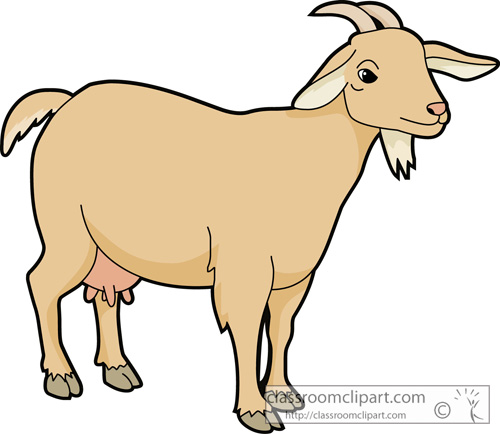 Cute Show Goat Clipart Clipar - Goat Clip Art