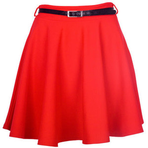 doodle pleated skirt Clipartb