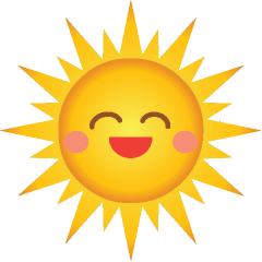 Cute Smiling Sun