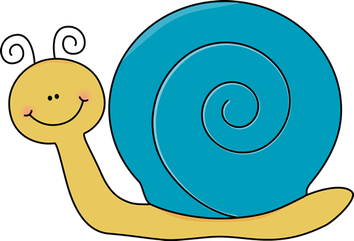 Cute Snail - Clip Art Snail