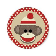 free sock monkey clip art | k