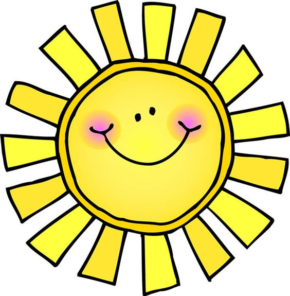 cute sun clipart - Google Search