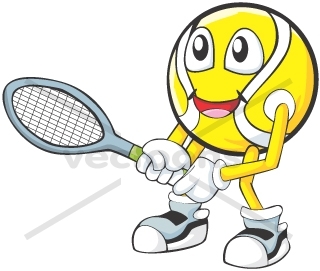 Cute Tennis Clipart