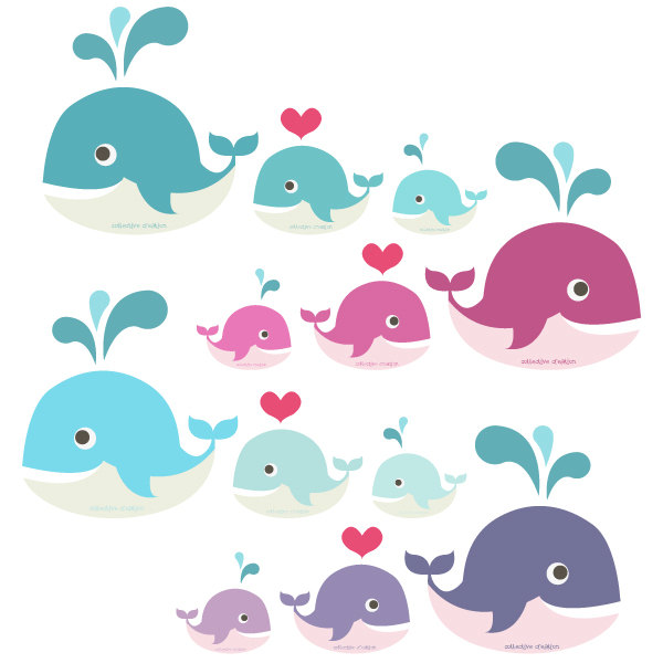 Whale Clipart, Whale Clip Art