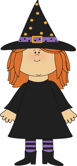 Witches clip art and hallowee