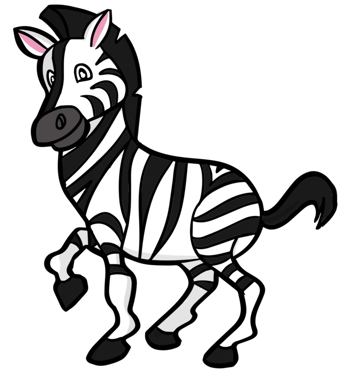 Cute zebra clipart free images .