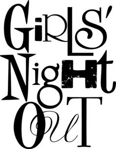 cutepictures u2014 альбо - Ladies Night Out Clip Art