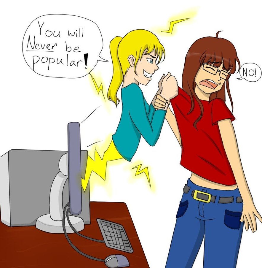 Cyber Bullying Pictures Cartoons