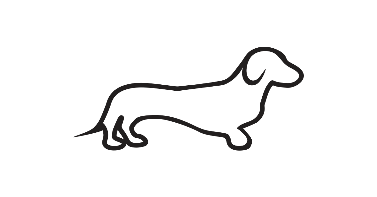 Dachshund Clipart Vector and PNG u2013 Free Download