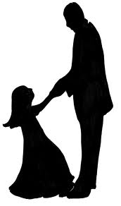 Dad And Daughter Dancing . - Father Daughter Clipart