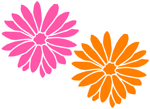 Dahlia Pink Clip Art at Clker - Dahlia Clipart