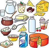 Dairy Product Clip Art Royalty Free 1745 Dairy Product Clipart
