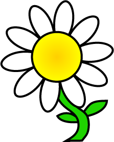 Daisy Clip Art By Trudos On D - Daisy Flower Clip Art