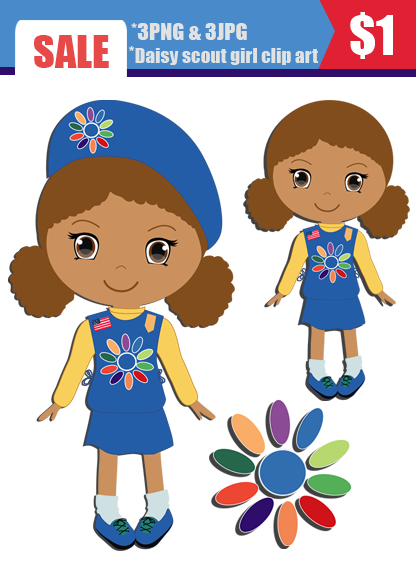 girl scout brownie clip art -