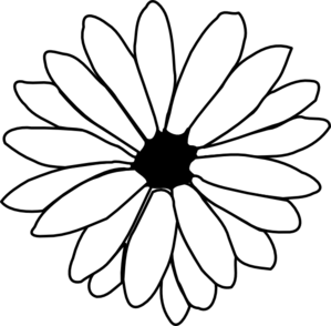 Daisy Outline clip art | Sayings/Keepsakes | Pinterest | Gerber daisies, The ou0026#39;jays and Clip art