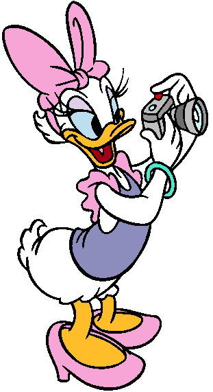 ... Daisy w/Camera ... - Daisy Duck Clip Art