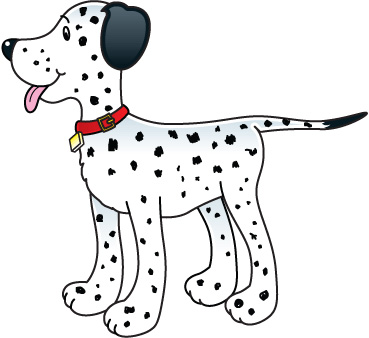 Dalmatian dog clipart - Dalmation Clip Art