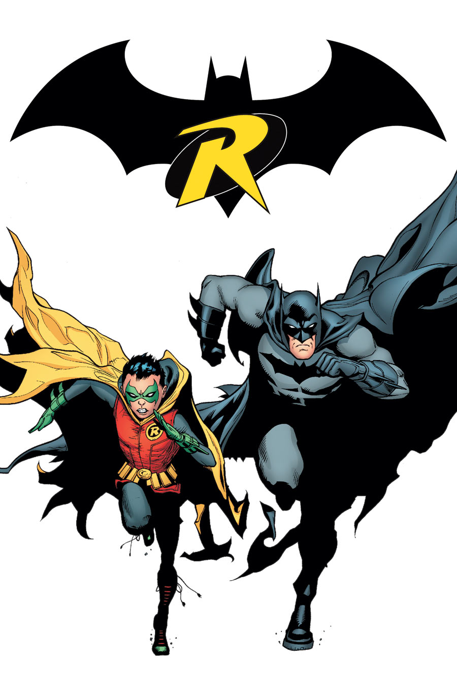 Damian Robin Wayne Dick Batma - Batman And Robin Clipart