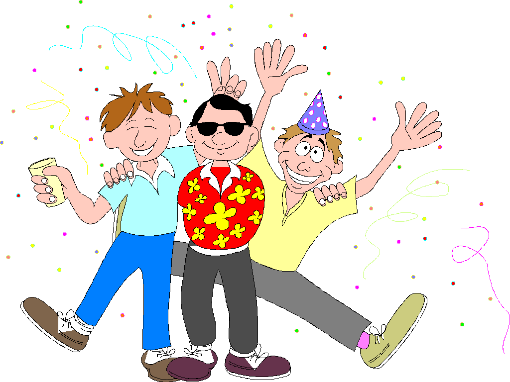 Party streamer clipart image