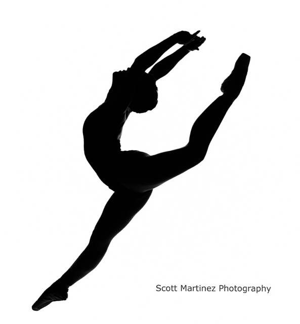 Dance arabesque clipart - Clipart Dancer