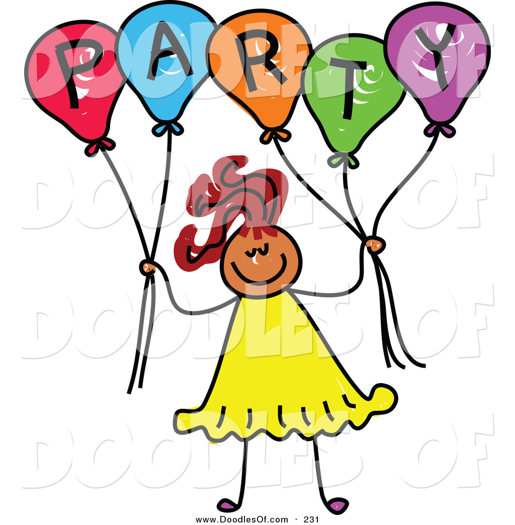 Celebration party balloons .