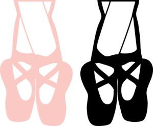 dance shoes. Ballet Feet Clip Art
