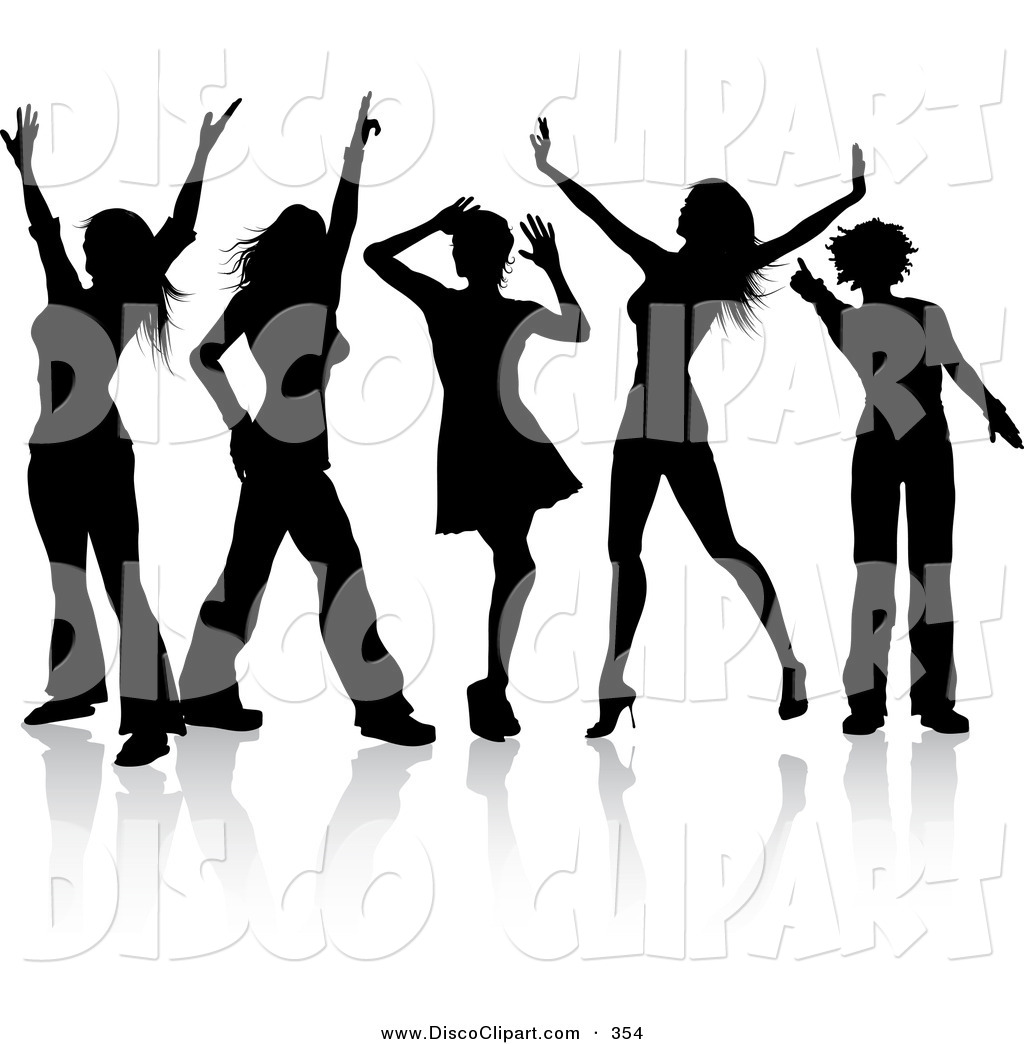 Dance Team Clipart Music Clip Art Of A Group Of